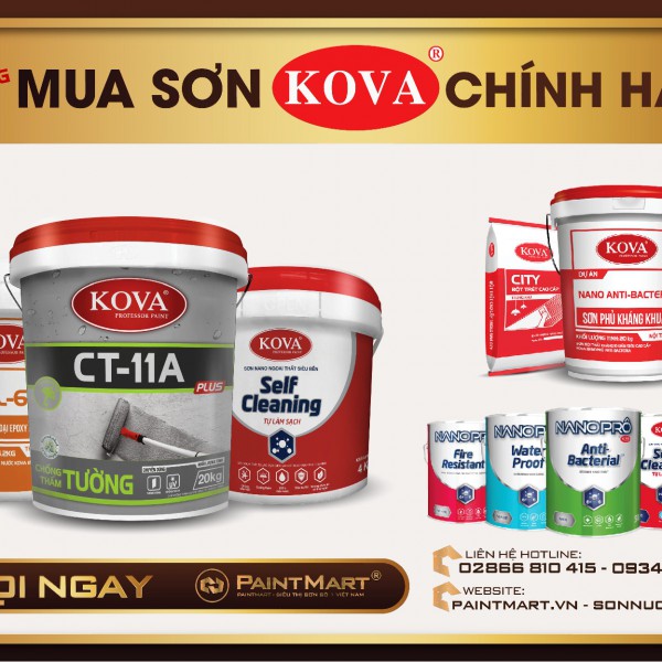Đánh giá sơn Kova