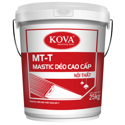 Mastic dẻo trong nhà Kova MT-T 25Kg