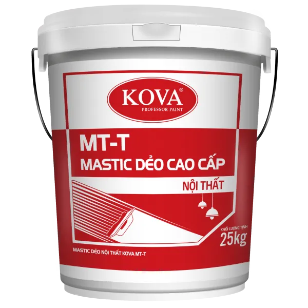 Mastic dẻo trong nhà Kova MT-T 25Kg