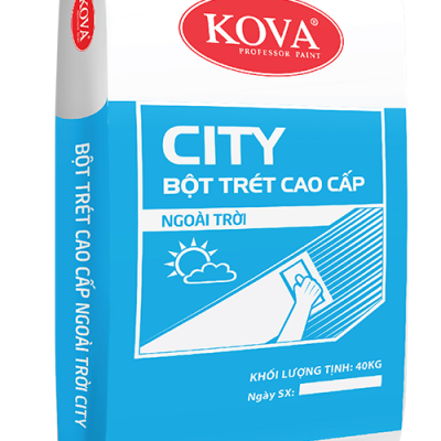 Bột trét tường ngoại thất Kova Wall Putty – 40 kg