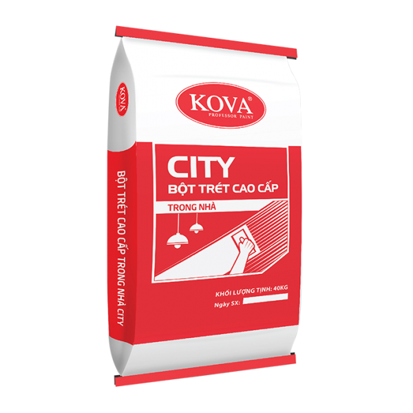 Bột trét tường nội thất Kova City – 40 kg