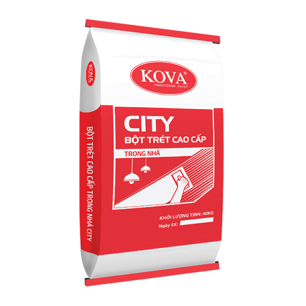cách pha bột trét tường