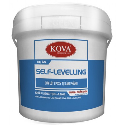 Sơn lót Epoxy tự làm phẳng Kova Self-Leveling màu trung