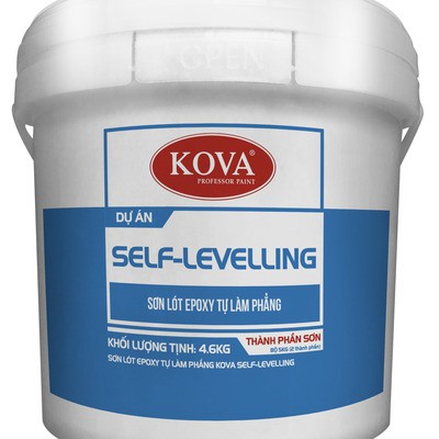 Sơn lót Epoxy tự làm phẳng Kova Self-Leveling màu nhạt