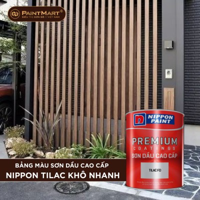 Bảng màu sơn dầu cao cấp NIPPON TILAC FD (NHANH KHÔ)