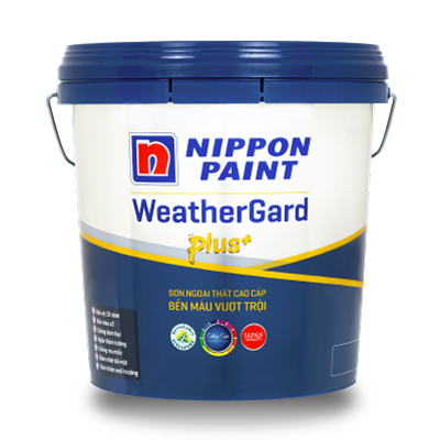 Sơn ngoại thất Nippon WeatherGard Plus+ 5L