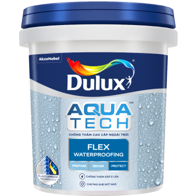 [ COMBO 2 THÙNG 20KG ] Chất chống thấm màu DULUX AQUATECH FLEX W759 - 20kg