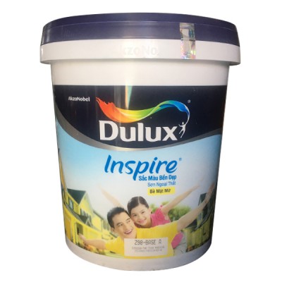 Sơn ngoại thất Dulux Inspire Z98 sắc màu bền đẹp bề mặt mờ 18L