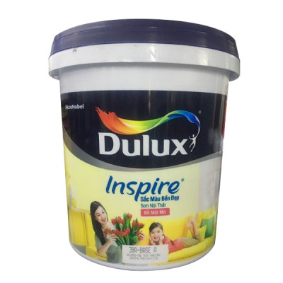 Sơn nội thất Dulux Inspire bền đẹp bề mặt mờ 39A thùng 18L