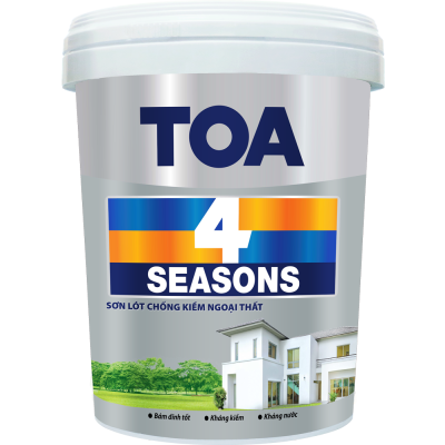 Sơn lót chống kiềm nội ngoại thất Toa 4 Seasons Sealer - 5L