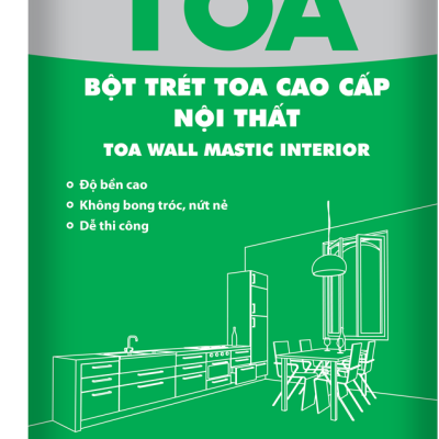 Bột trét nội thất cao cấp Toa Wall Mastic