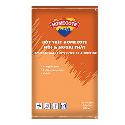 Bột trét nội ngoại thất Toa Homecote