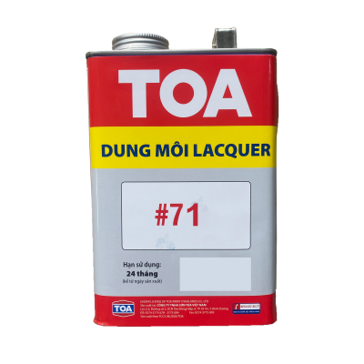Dung môi lacquer TOA #71 ( Dung môi cho sơn thơm công nghiệp) 3L