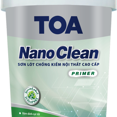 Sơn lót chống kiềm nội thất Toa Nanoclean - 18L