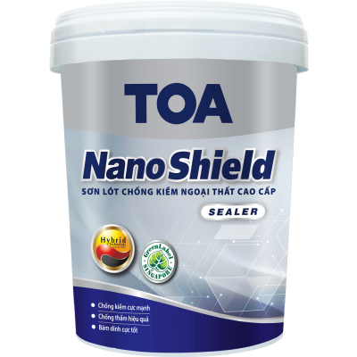 Sơn lót chống kiềm ngoại thất Toa Nanoshield - 5L