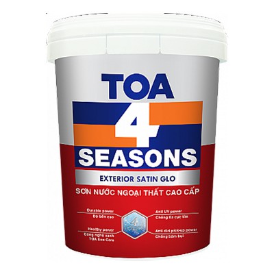 Sơn ngoại thất TOA 4 Seasons Satin Glo - 1L