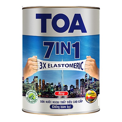 Sơn ngoại thất cao cấp TOA 7 IN 1 - 3,785L 