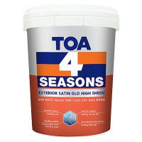 Sơn ngoại thất Toa 4 Seasons Exterior Satin Glo High Sheen - 18L