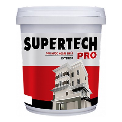 Sơn nước ngoại thất Toa Supertech Pro - 18L