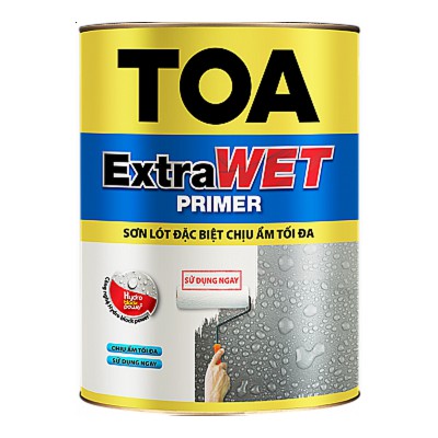 Sơn lót chịu ẩm tối đa Toa Extra Wet Primer - 15L