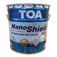 Sơn ngoại thất cao cấp Toa Nanoshield bóng - 15L
