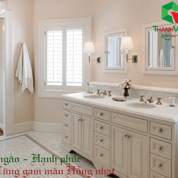 Ngọt ngào và hạnh phúc với Gam màu Hồng nhạt
