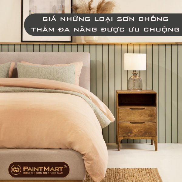 Giá những loại sơn chống thấm đa năng được ưa chuộng nhất hiện nay