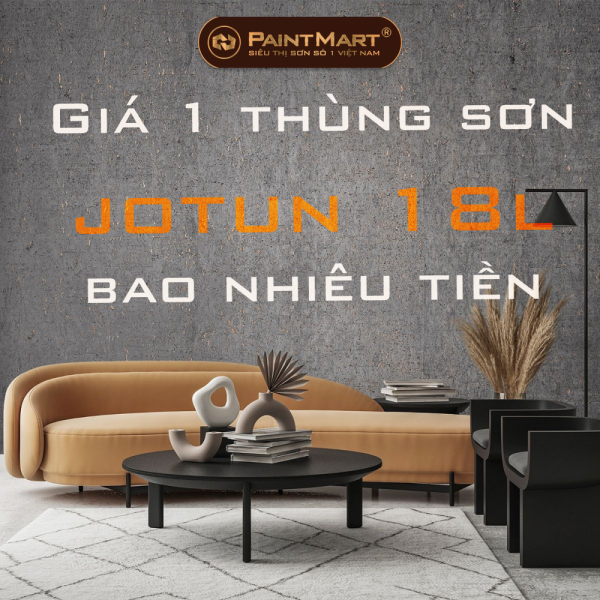 Giá 1 thùng sơn jotun 18l bao nhiêu tiền Giá 1 thùng sơn jotun 18l bao nhiêu tiền
