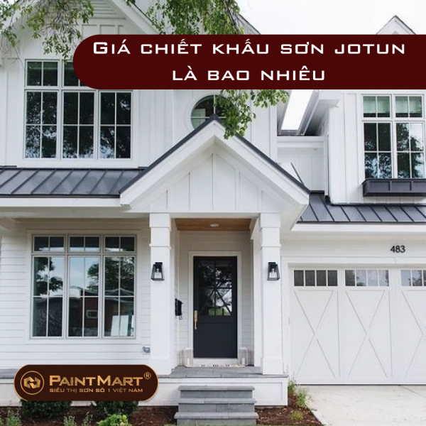 Giá chiết khấu sơn jotun là bao nhiêu