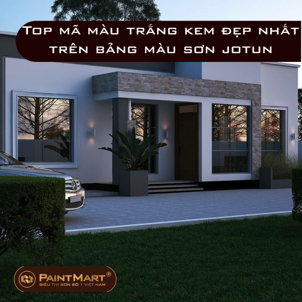 Top mã màu trắng kem đẹp nhất trên bảng màu sơn jotun Top mã màu trắng kem đẹp nhất trên bảng màu sơn jotun