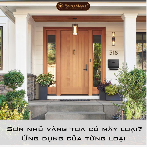 Sơn nhũ vàng toa có mấy loại? Ứng dụng của từng loại