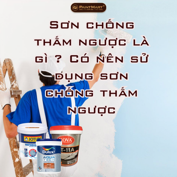 Sơn chống thấm ngược là gì ? Có nên sử dụng sơn chống thấm ngược Sơn chống thấm ngược là gì ? Có nên sử dụng sơn chống thấm ngược