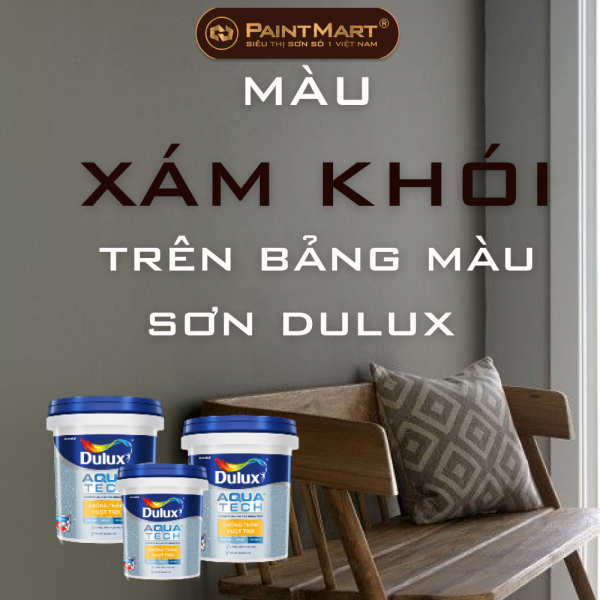 Màu xám khói trên bảng màu sơn dulux có thực sự phù hợp để sơn nhà ? 