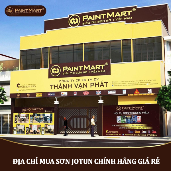 Địa chỉ bán sơn Jotun uy tín, chất lượng 