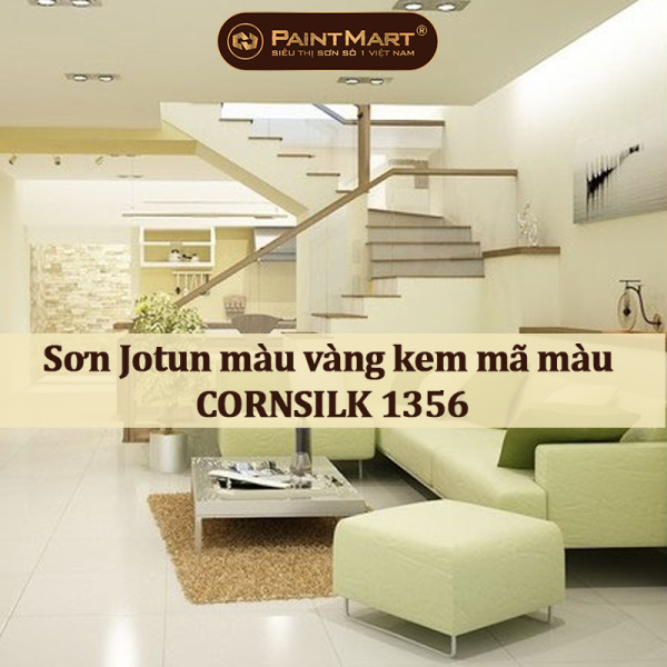 Màu vàng kem CORNSILK 1356. Những mẫu phối màu vàng kem đẹp