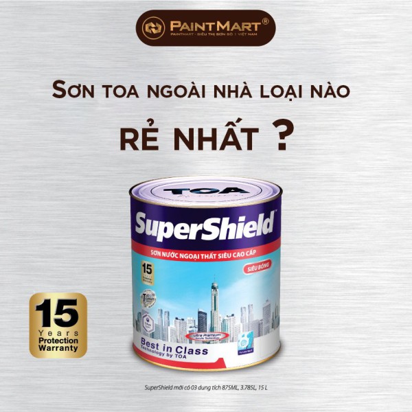Sơn toa ngoài nhà loại nào rẻ nhất