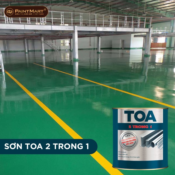 Sơn dầu toa 2 trong 1 có những màu nào? Giá của từng dung tích