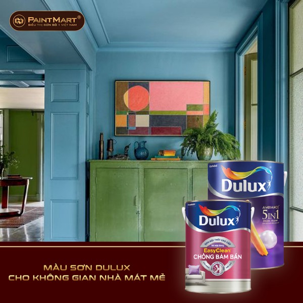 Top 4 màu sơn Dulux giúp ngôi nhà trở nên mát mẻ
