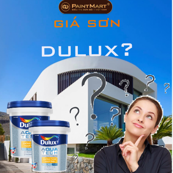 1 thùng sơn dulux giá bao nhiêu? Giá của từng loại dung tích