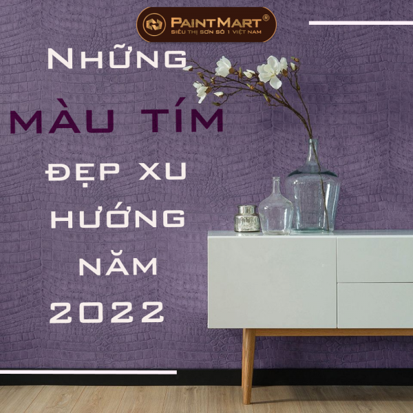 Những màu tím đẹp xu hướng năm 2022