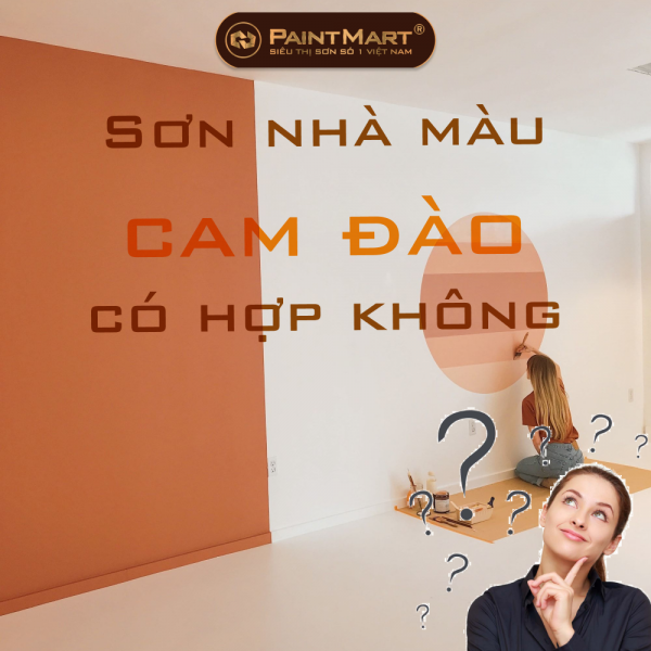 Sơn nhà cam đào thuộc bảng màu sơn Dulux có đẹp không?