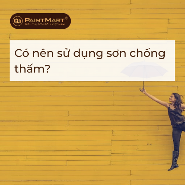 Có nên sử dụng sơn chống thấm?