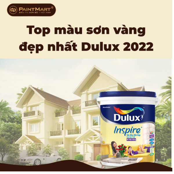 Top những màu vàng chanh đẹp nhất trên bảng màu sơn dulux 