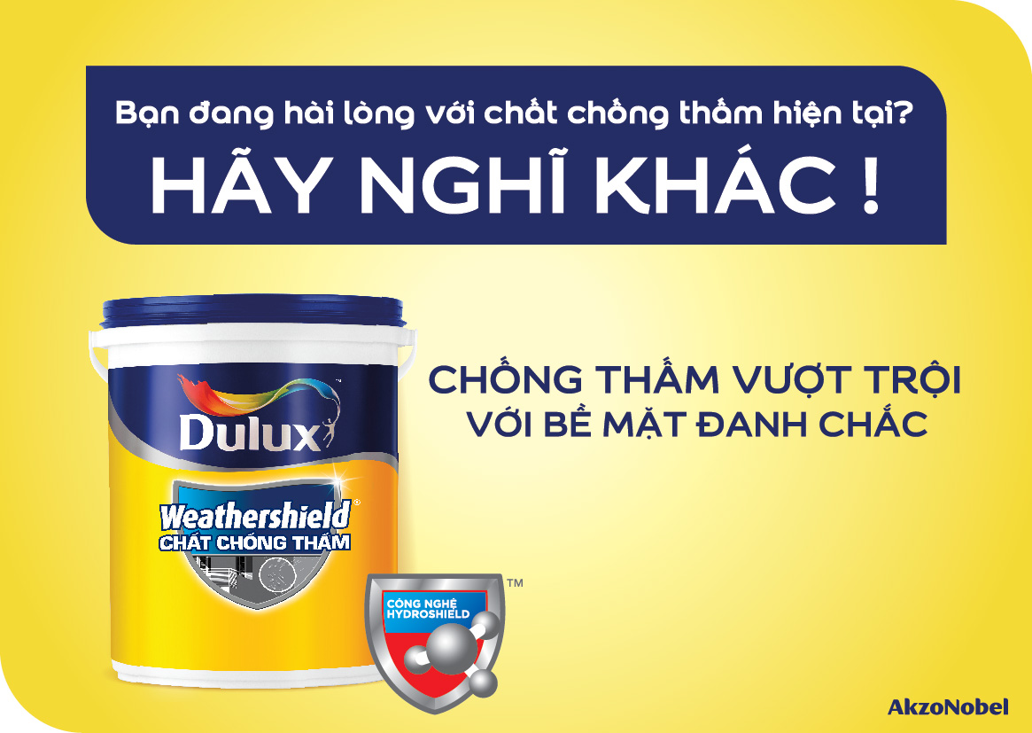 Sơn chống thấm Dulux, sơn chống thấm tốt hiện nay
