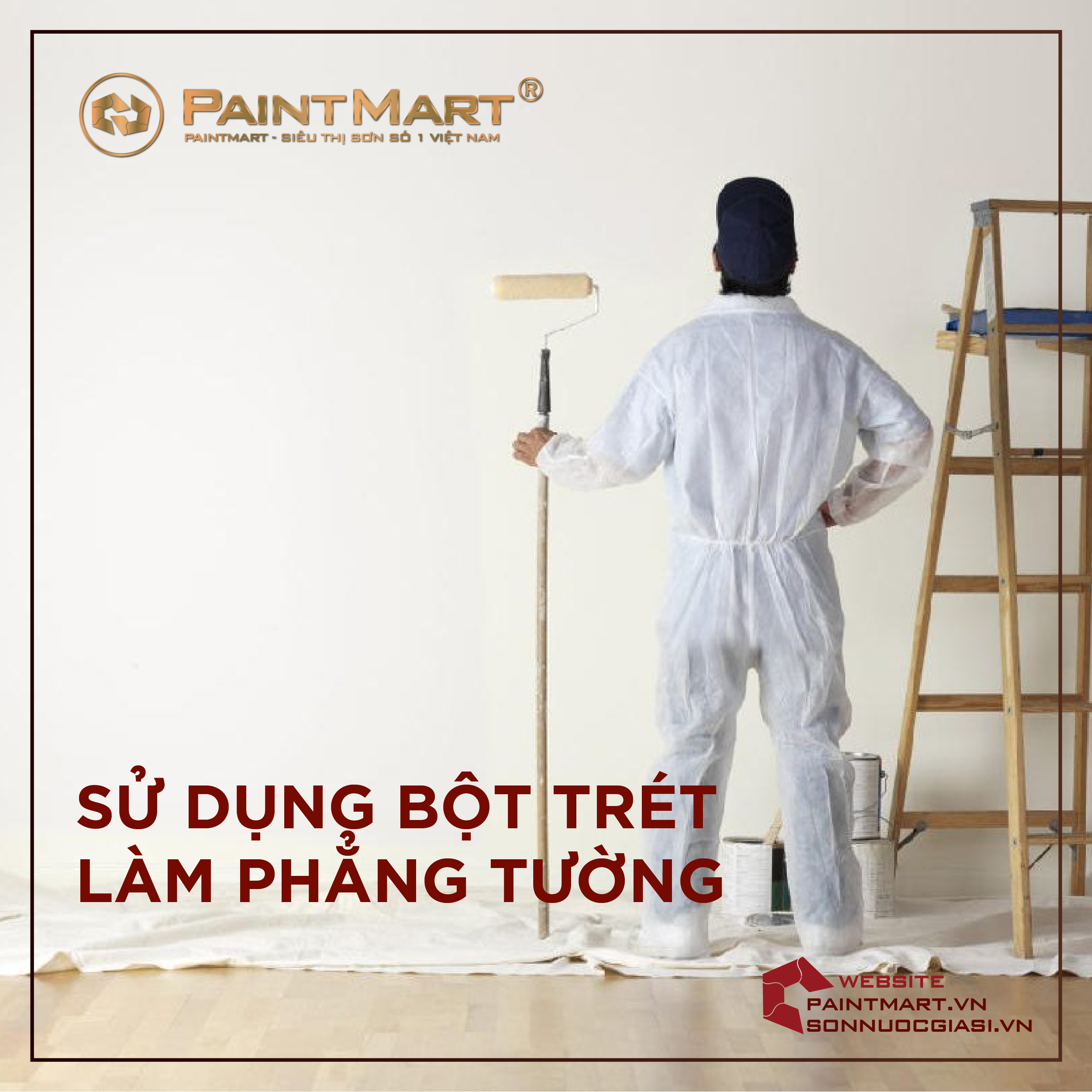 Các loại bột trét tường