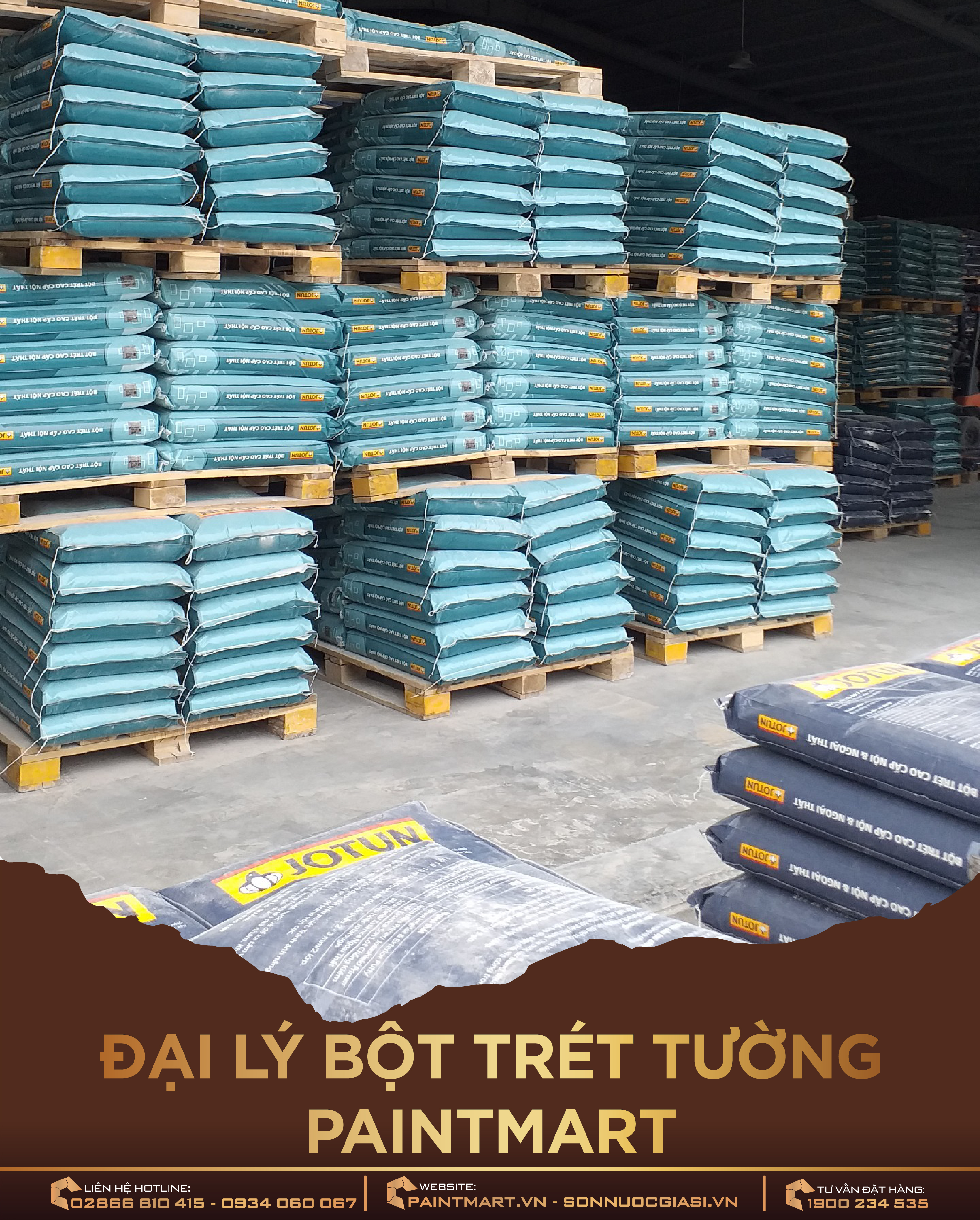 Đại lý bột trét tường