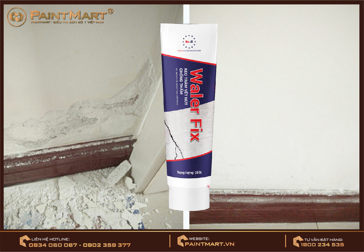 Keo vá vết nứt Waler Fix