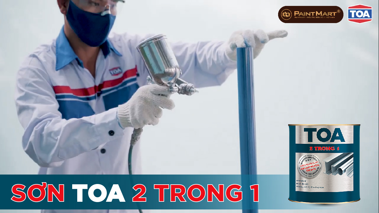 Quy trình thi công sơn Toa 2 trong 1