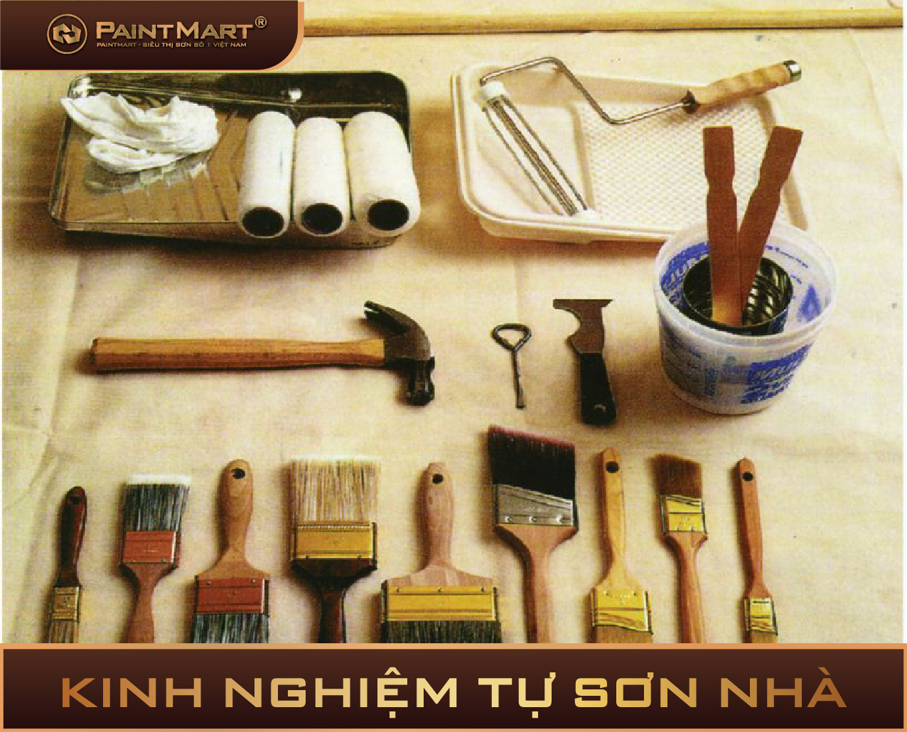 Dụng cụ thi công sơn