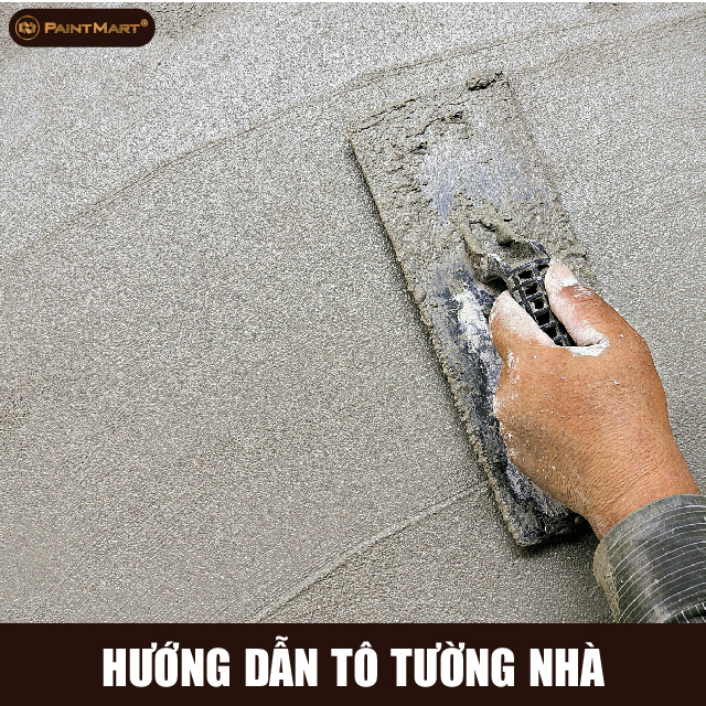 Hướng dẫn tô tường đúng cách